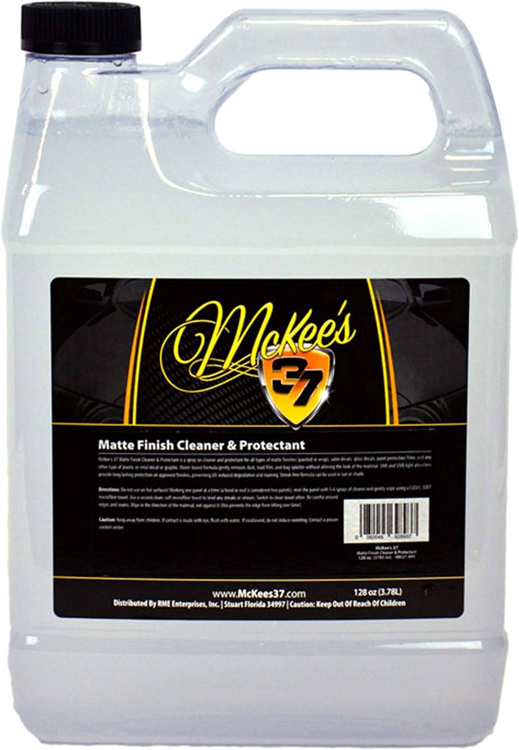 McKee's 37 MK37-491 Matte Finish Cleaner & Protectant, 128 oz. Pack of 2