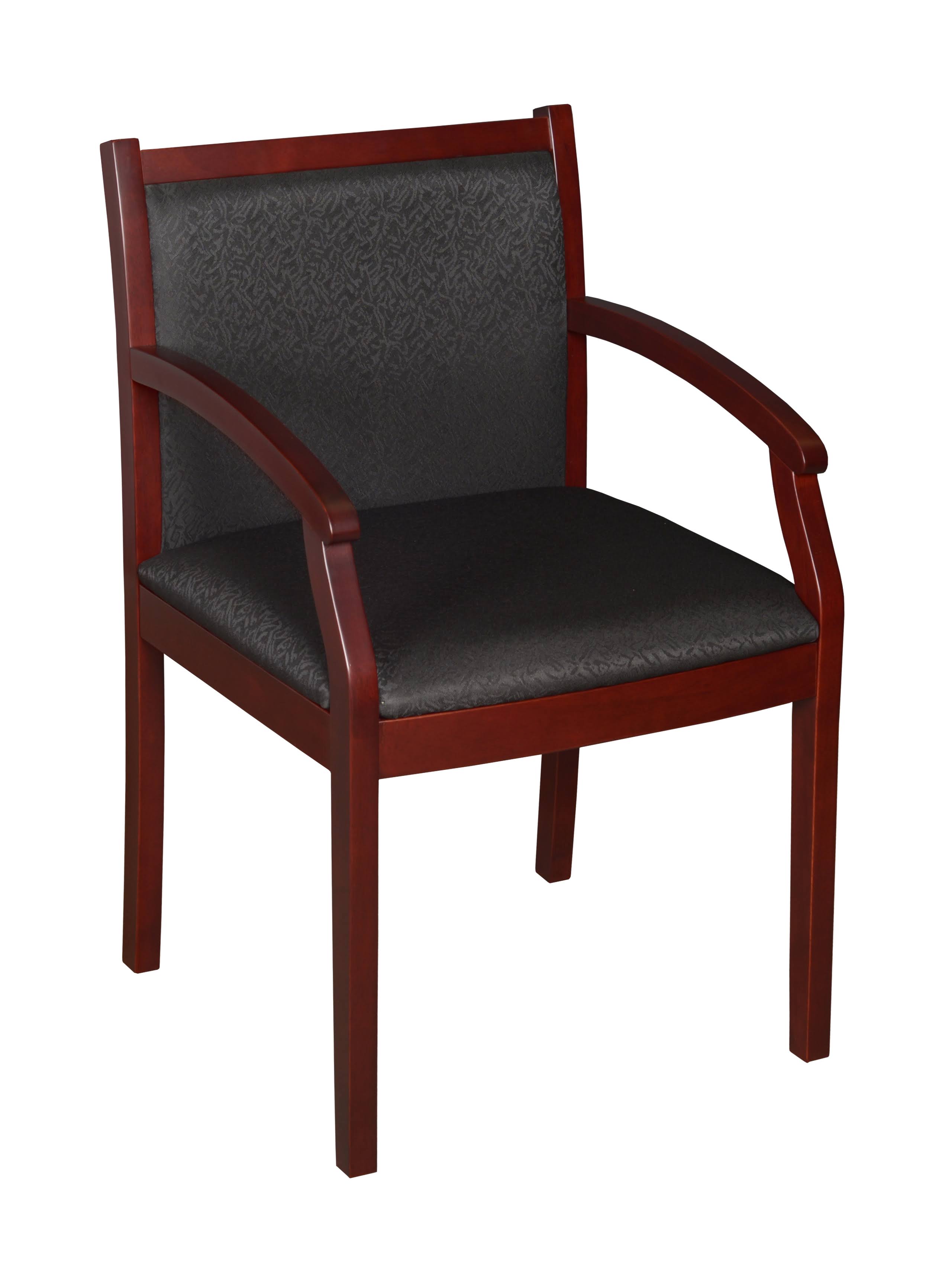 Regent Side Chair- Mahogany/ Black - Regency - 9875MHBK