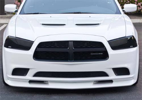 GTS Dodge Charger Blackout Headlight Covers - GT0663C