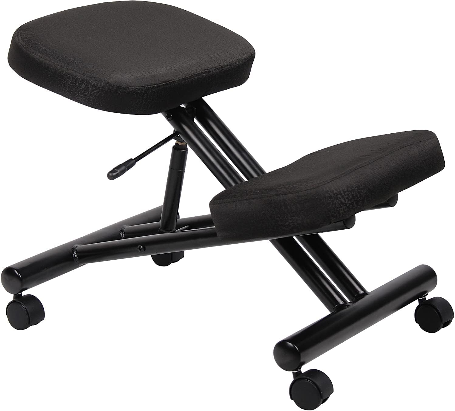 Boss Office Products Ergonomic Kneeling Stool in Black Pack of 2