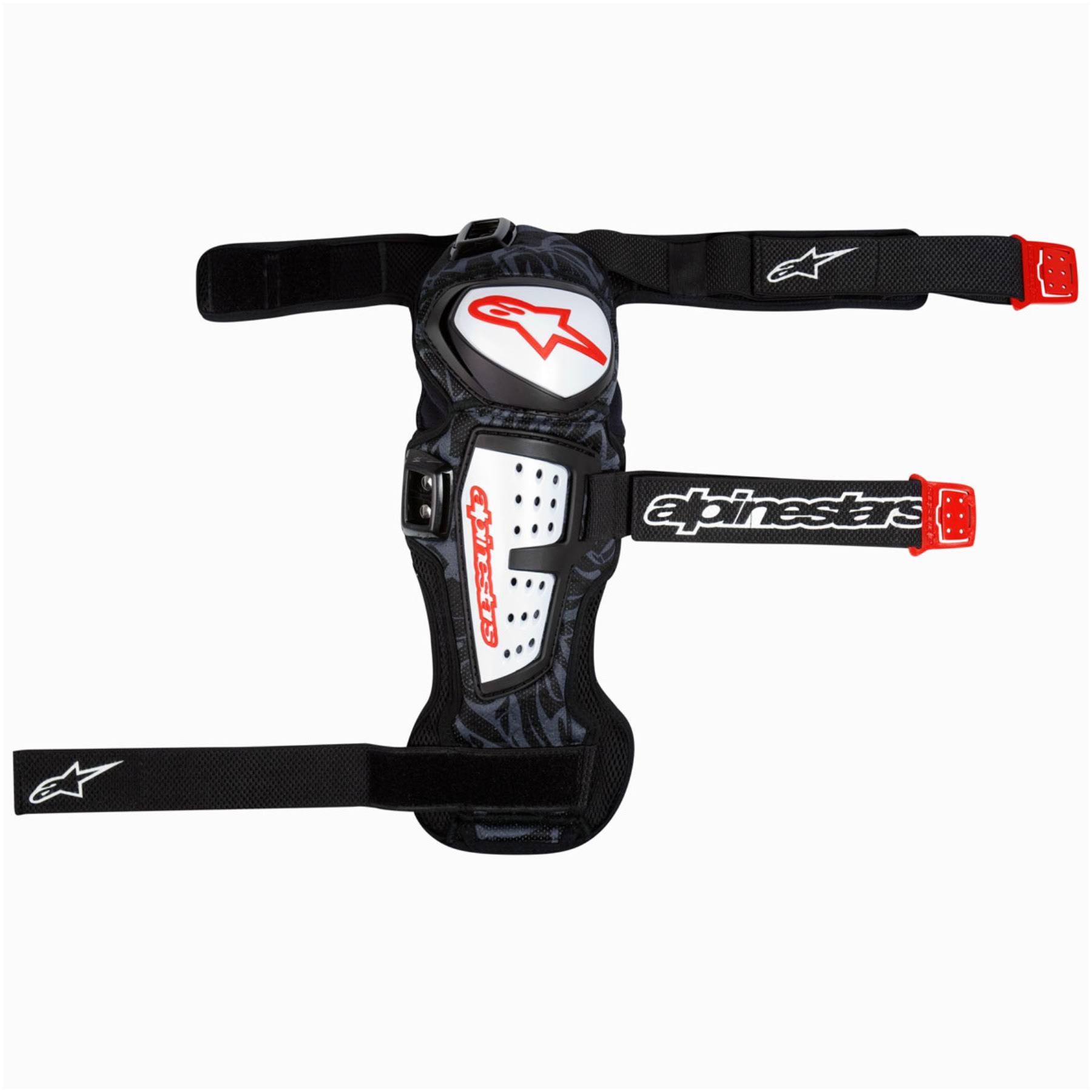 Alpinestars Moab Knee-Shin Guard - L/XL - Black - White