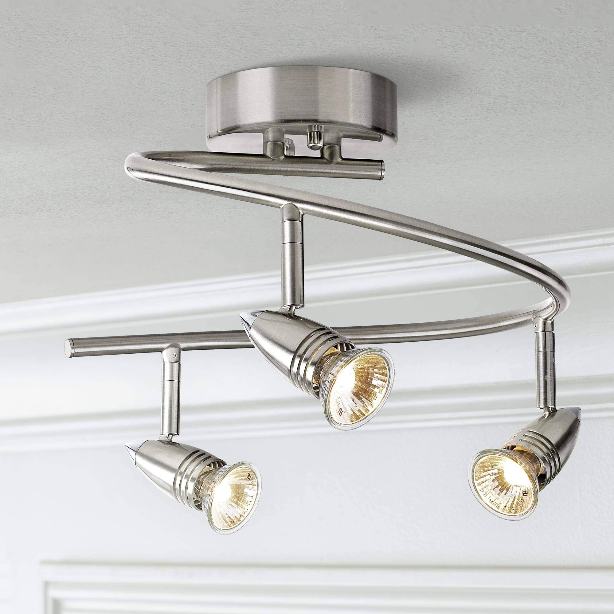 Pro Track 3-Light Spiral LED Ceiling Light Fixture