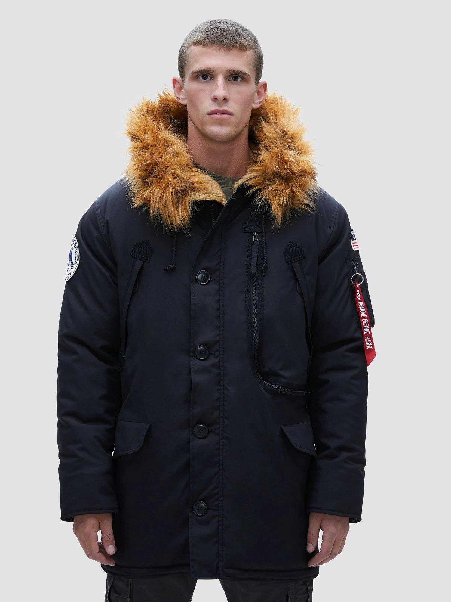 N-3B Alpine Parka, Black / Xs | Alpha Industries