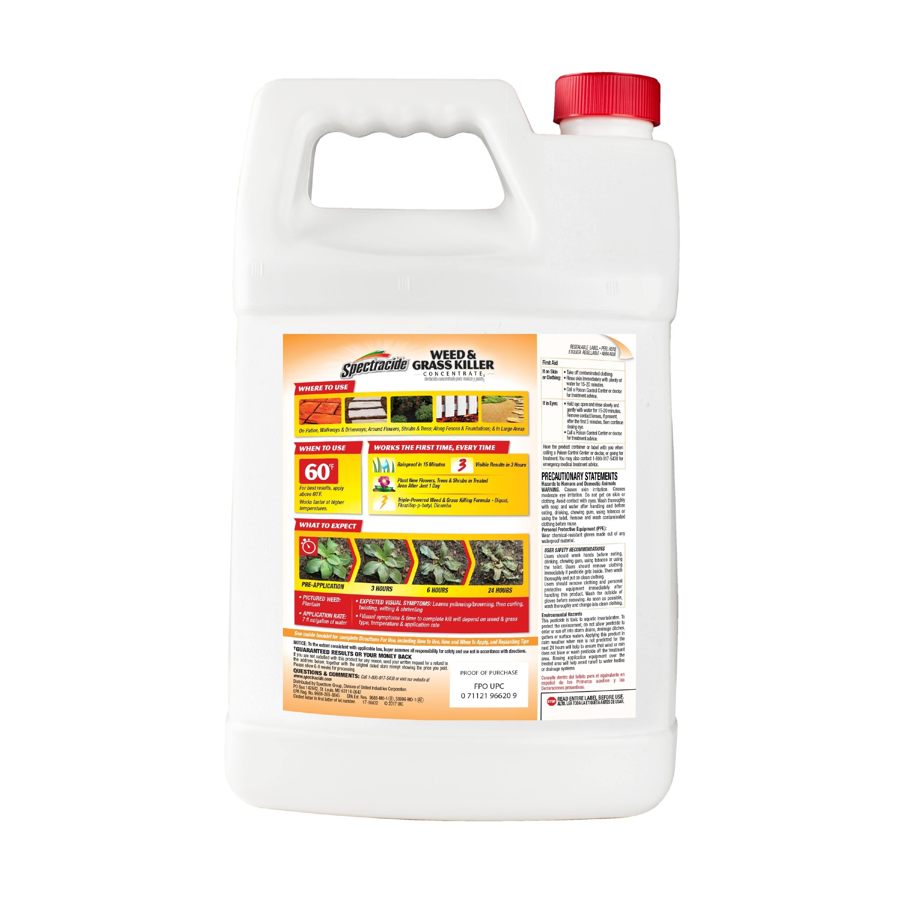 Spectracide HG-96620 Weed u0026 Grass Killer, 1 Gallon