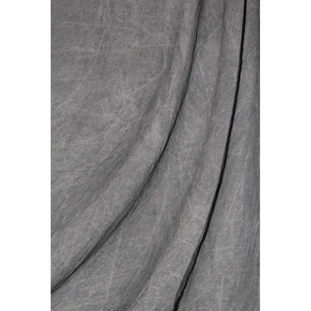 Savage 10& x 12& Washed Muslin Background - Light Gray WD5112