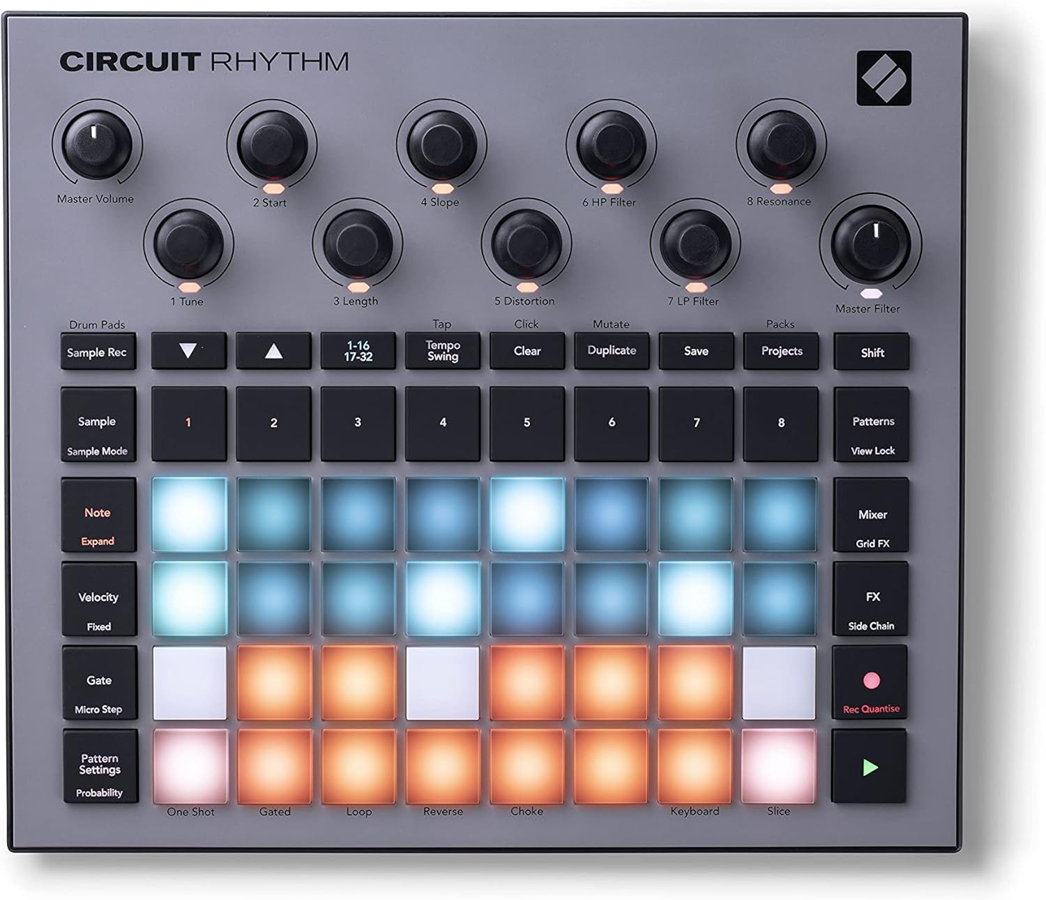 Novation Circuit Tracks - Standalone Groovebox with Synths, Drums and Sequencer