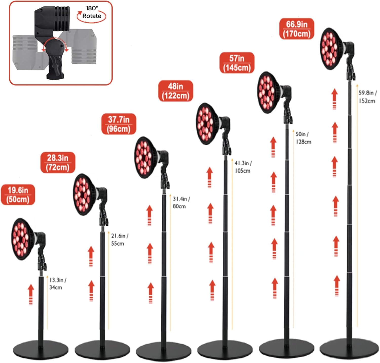 54W LED Red Light Therapy,27