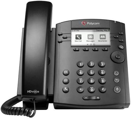 Polycom VVX 310 Business Edition for Skype - 2200-46161-019 (Certified Refurbished) Pack of 2