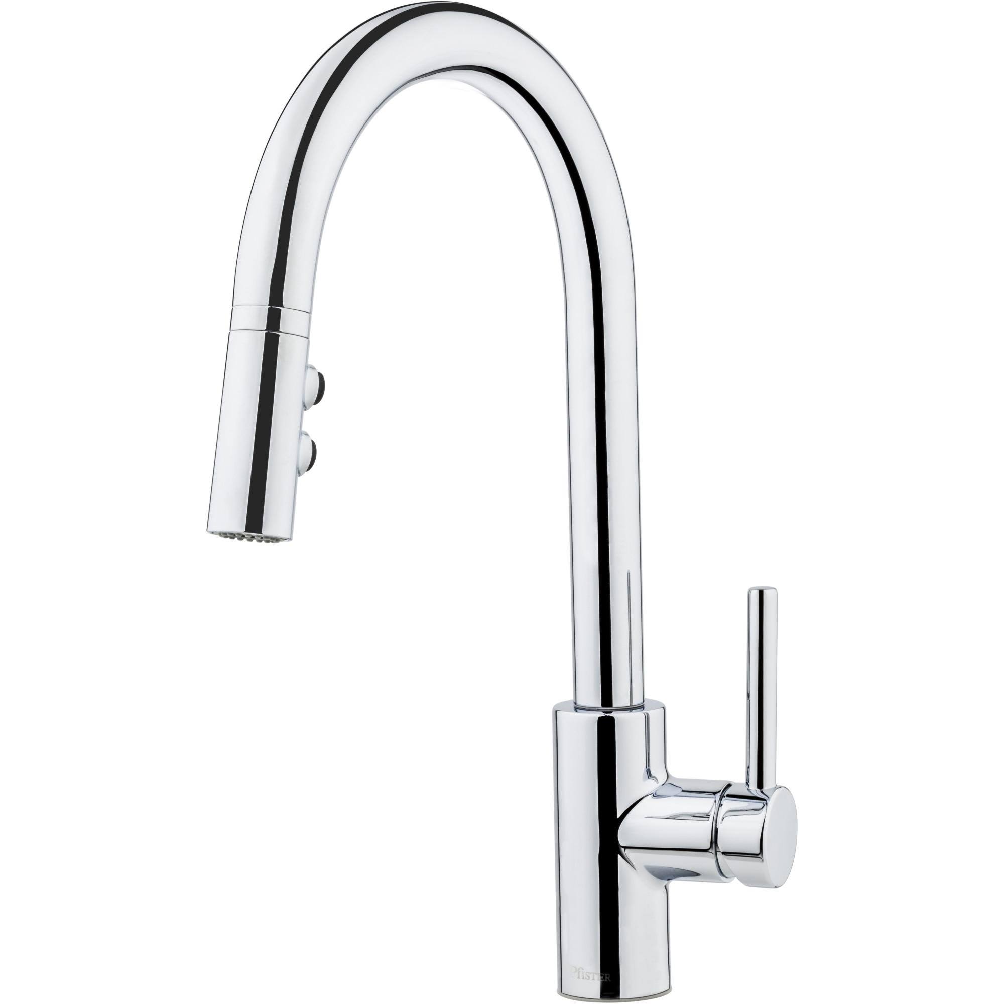 Pfister LG529-SAC Stellen 1-Handle Pull-Down Kitchen Faucet Polished Chrome