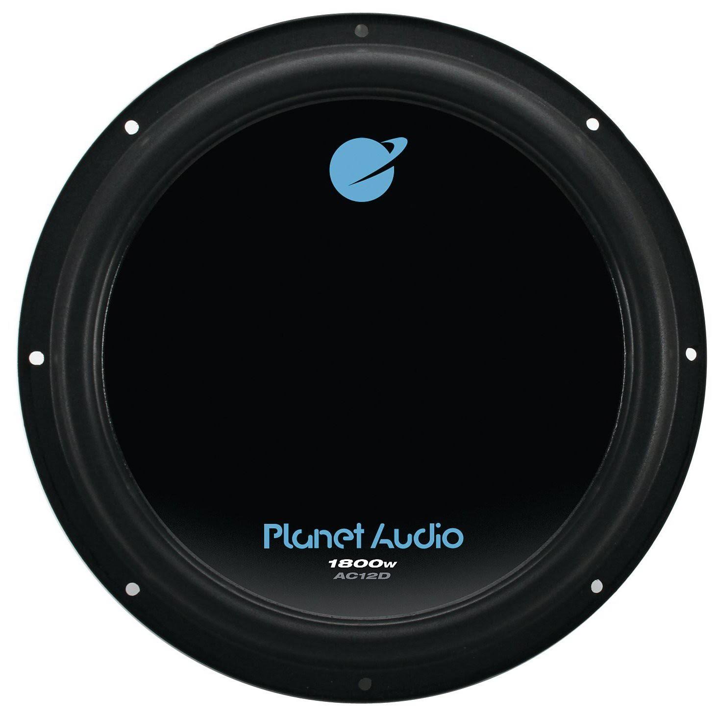 Planet Audio 12 inch Subwoofer (2 Pack) u0026 Ac15001m Car Audio Amplifier w/ Remote 81576797