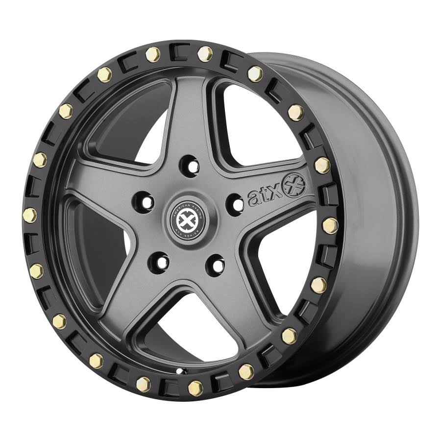 ATX Series Ax194 Ravine 18x8.5 6x114.3 +35 Matte Gray Black Reinforcing Wheel Rim (QTY: 1)