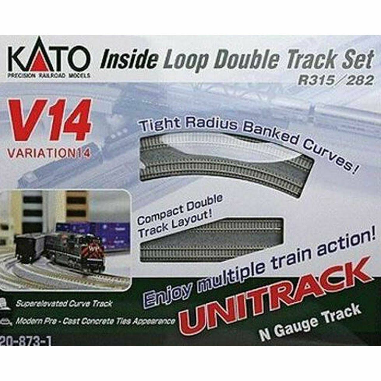Kato Scale: N - V14 Double-Track Inner Loop Set - Unitrack