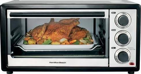 Hamilton Beach 31509 Convection 6 Slice/Broiler Toaster Oven, Convecti