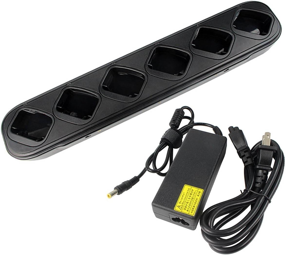 Retevis RT87 Two Way Radio Long Range,High Power IP67 Waterproof Walkie Talkie (6 Pack) with Six-Way Charger, Dual Band 128CH VOX