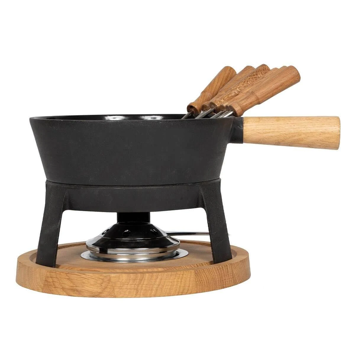 Boska Fondue Set Pro L, Large, Black