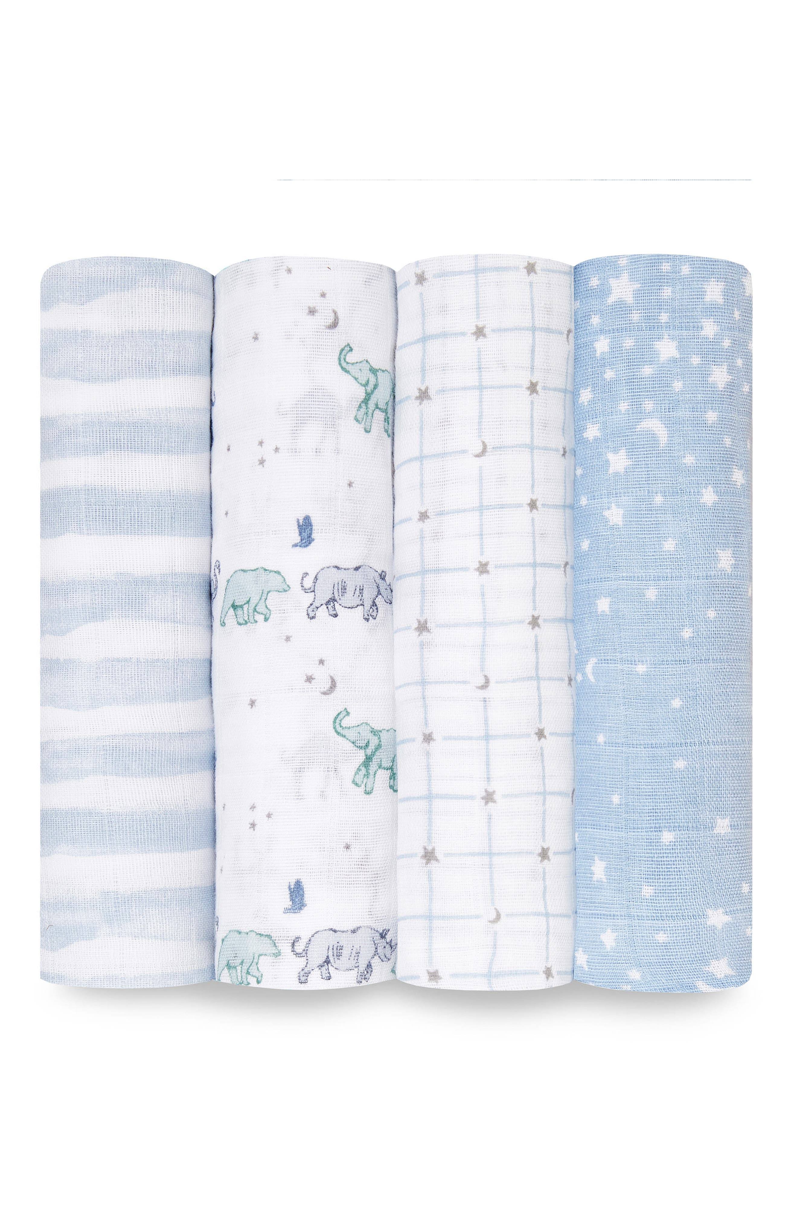 Aden + Anais Swaddles - Rising Star (4 Pack)