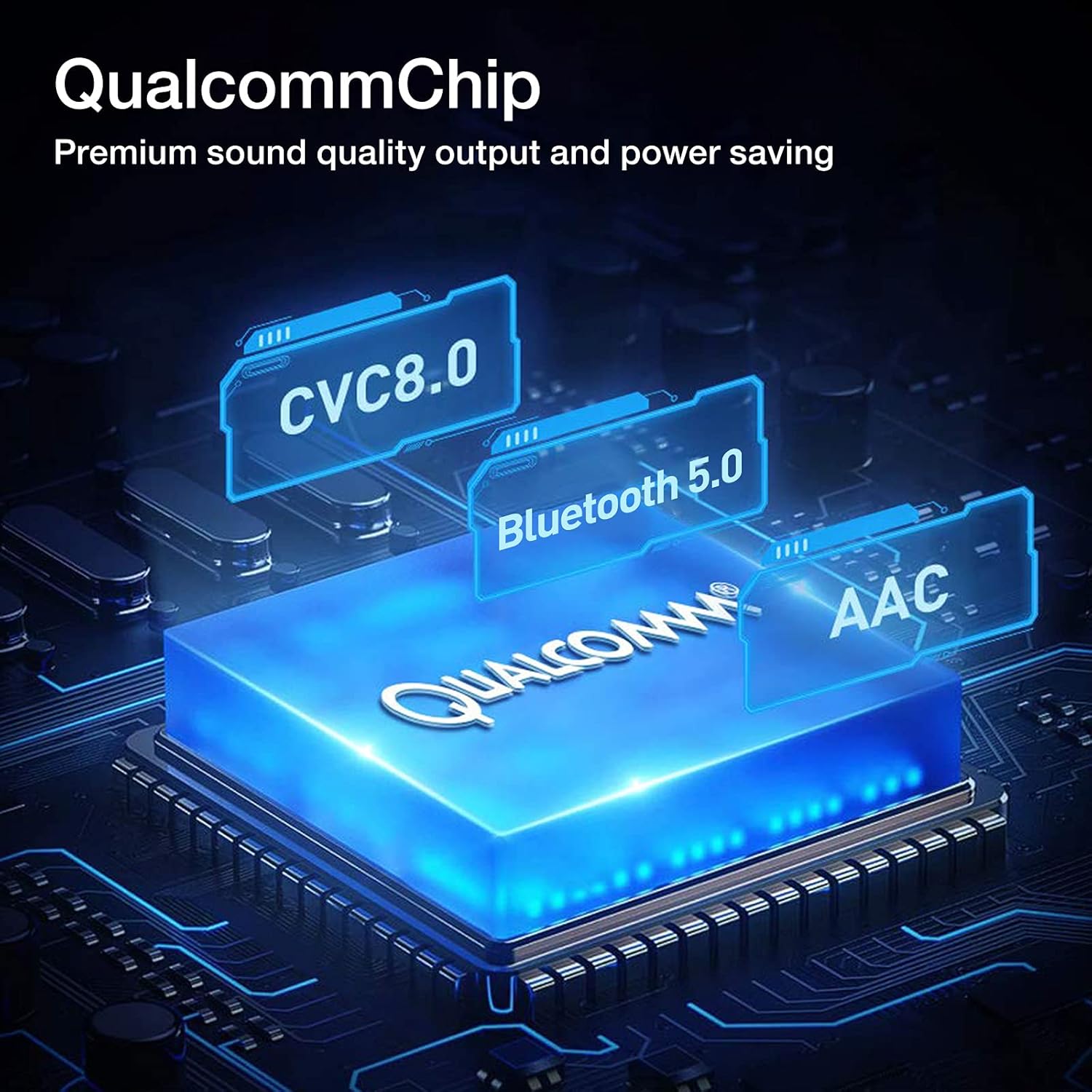 MOING Wireless Bone Conduction Headphones, Open Ear Sports Bluetooth Headset with Reflective Strips, Built-in Mic and IP56 Waterproof Certified for Workouts, Night Running, Cycling, Black (DG08) Pack of 2