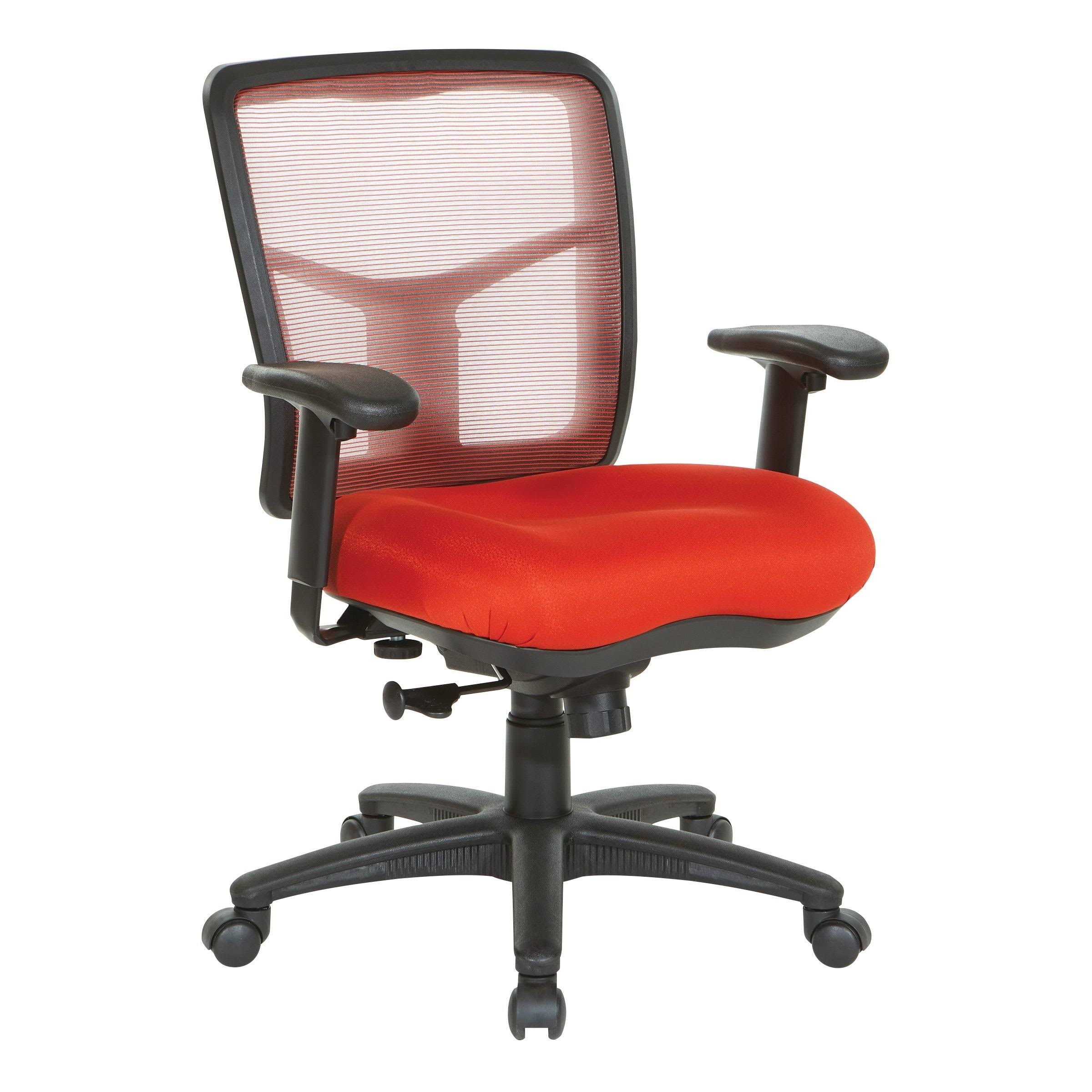 Office Star Products White Air Mist Mesh Back Chair