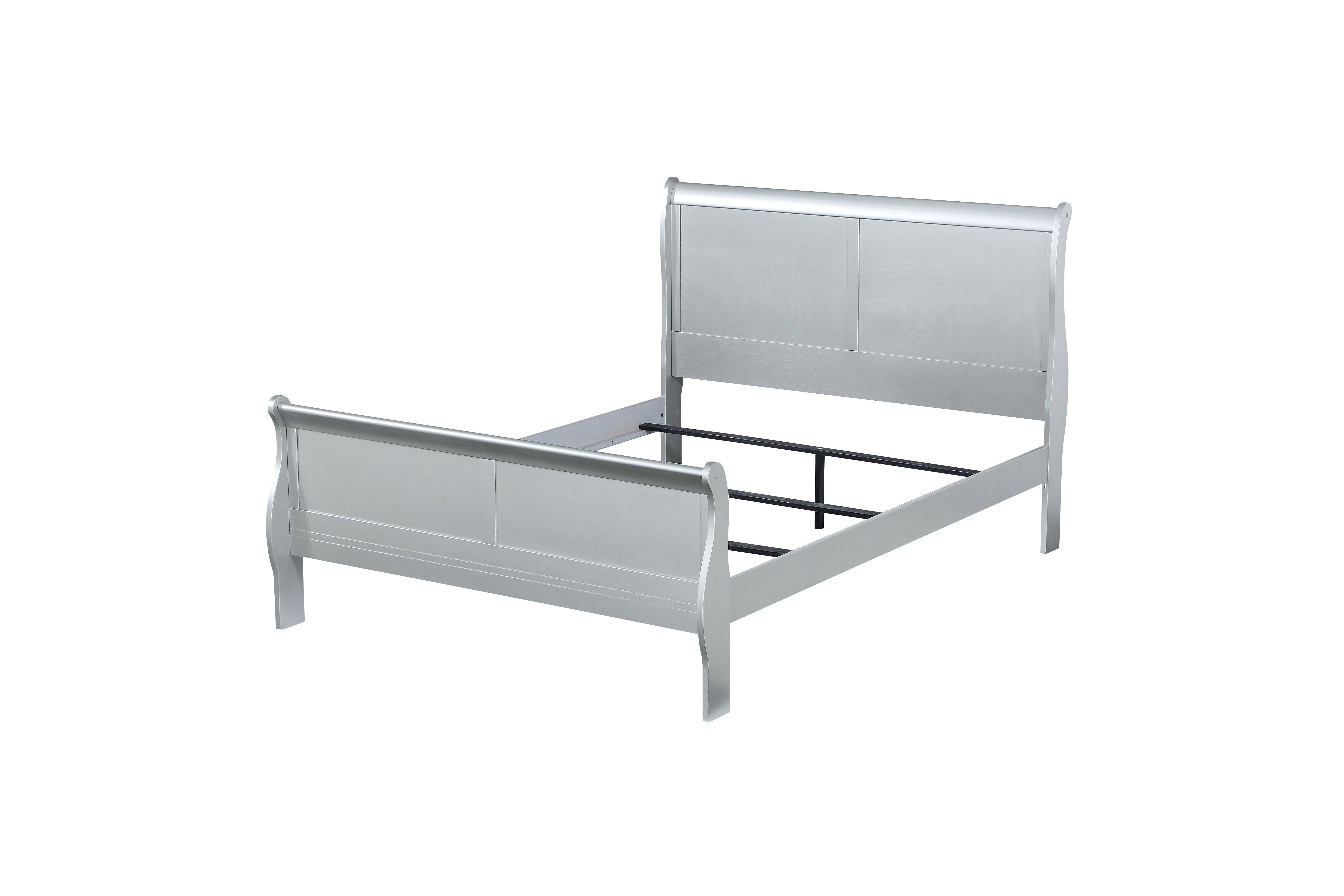 Acme Louis Philippe Full Bed Platinum