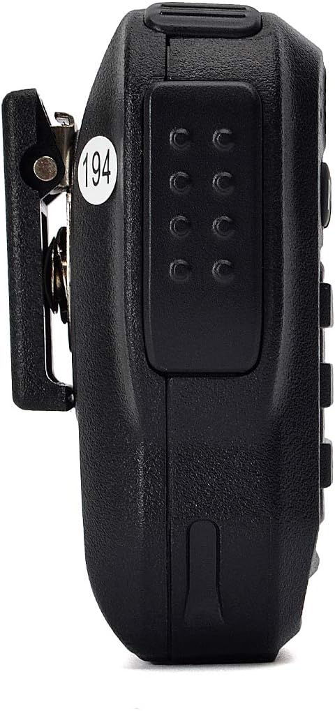 HYS Bluetooth 5.2 Wireless Remote Shoulder Speaker Microphone Waterproof IP66 Mic PTT for Cellphone Mobile Phone Zello ZelloWork Kodiak AZETTI APP (Android ONLY) Pack of 2