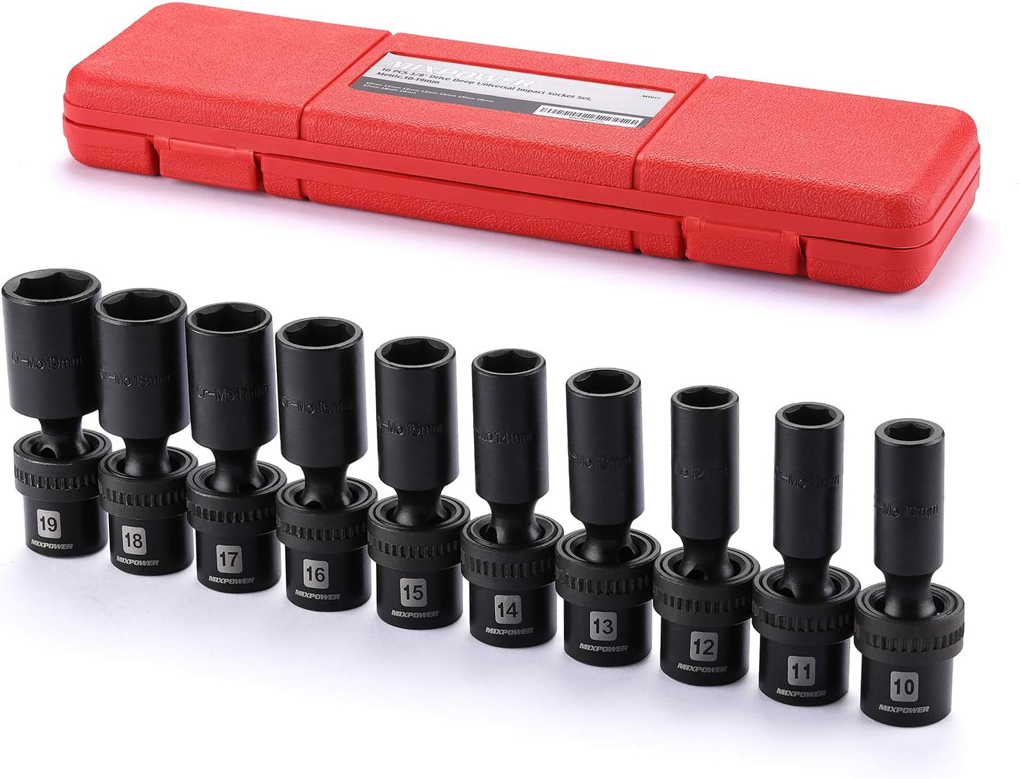 MIXPOWER 10-piece 3/8