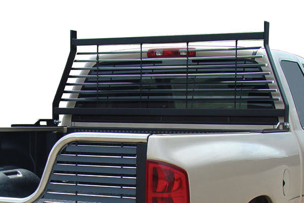 Go Industries 20752b Flat Iron Headache Rack