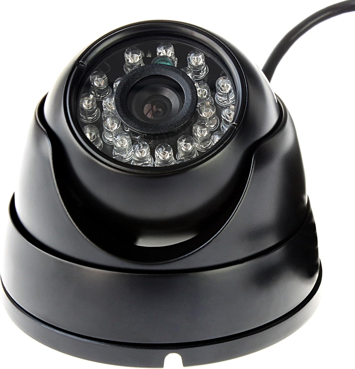 ELP Aluminum Dome USB Camera 1.3 Megapixel with IR LED Night Vision for Baby Monitor,Home Surveillance,Industrial Pack of 2
