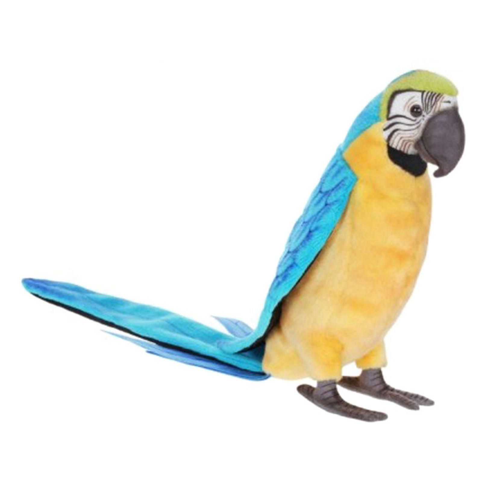 Hansa Blue and Gold Macaw Plush