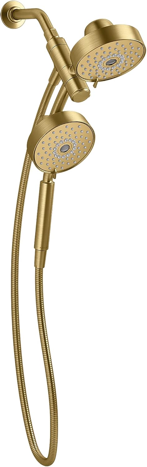 Kohler 23219-G-2MB Purist Shower Packages, Vibrant Brushed Moderne Brass