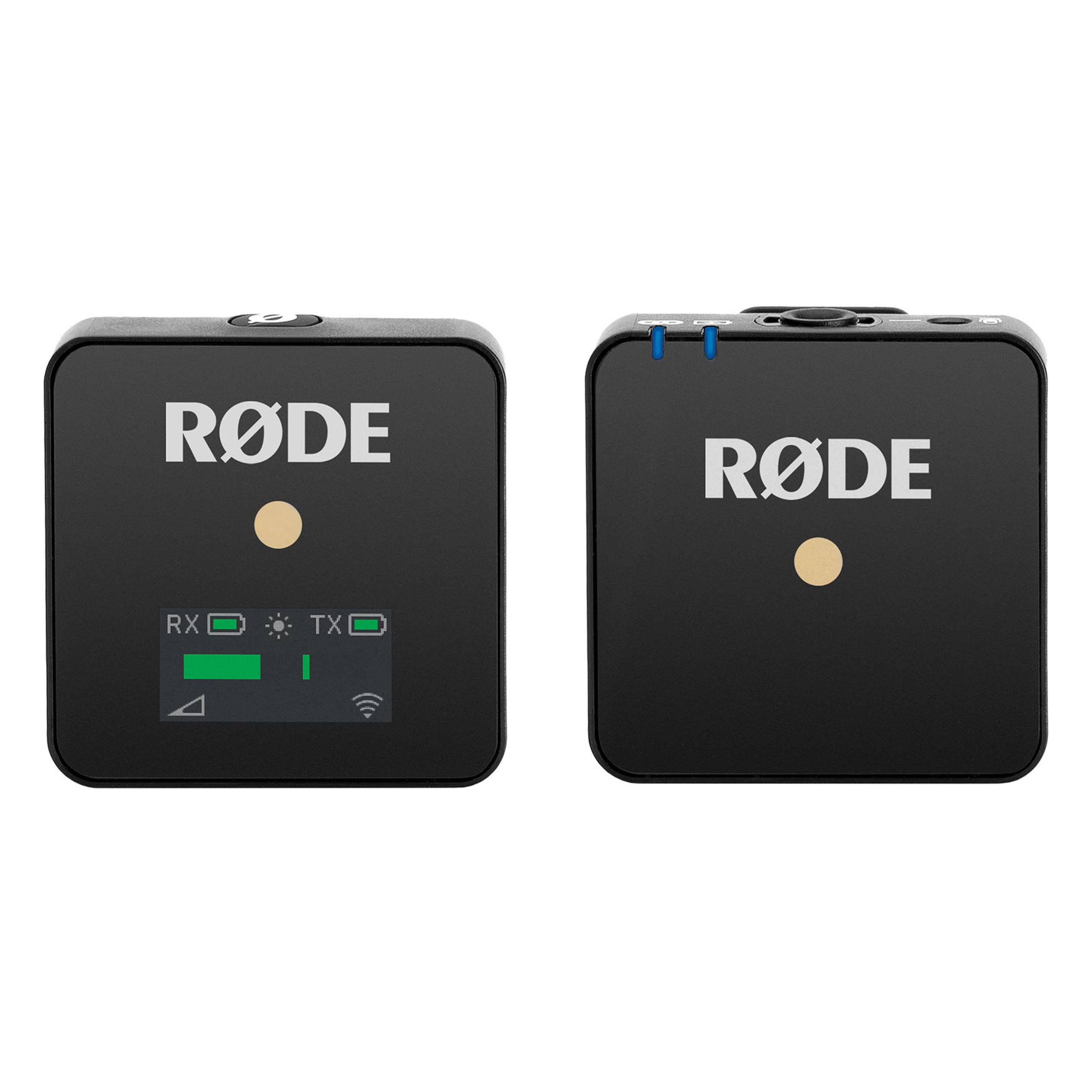 Rode Microphones Wireless Go Compact Microphone System Includes Transmitter and Receiver