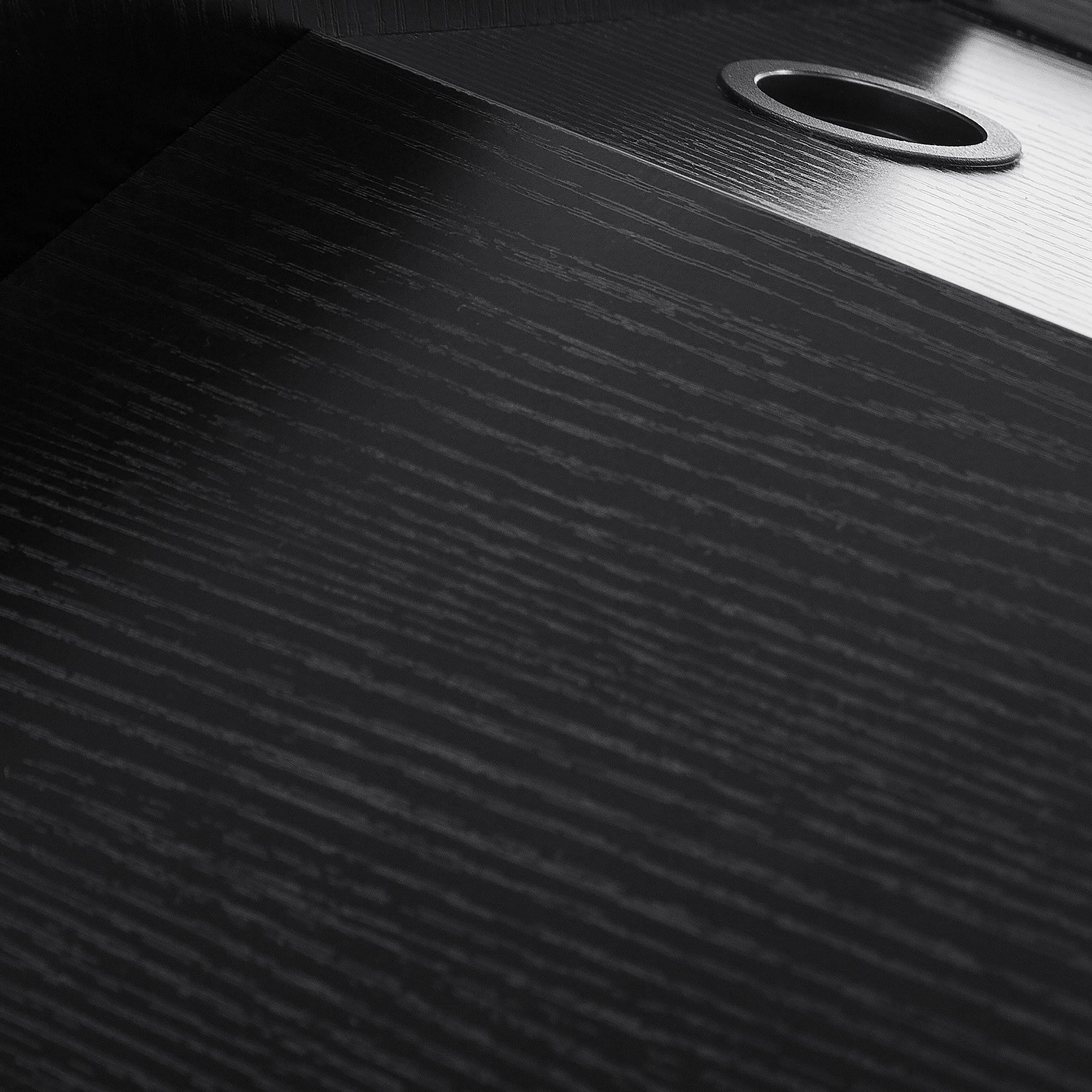 BarberPub Salon Trolley Storage Cart Coloring Beauty Hair Dryer Holder Stylist, Black