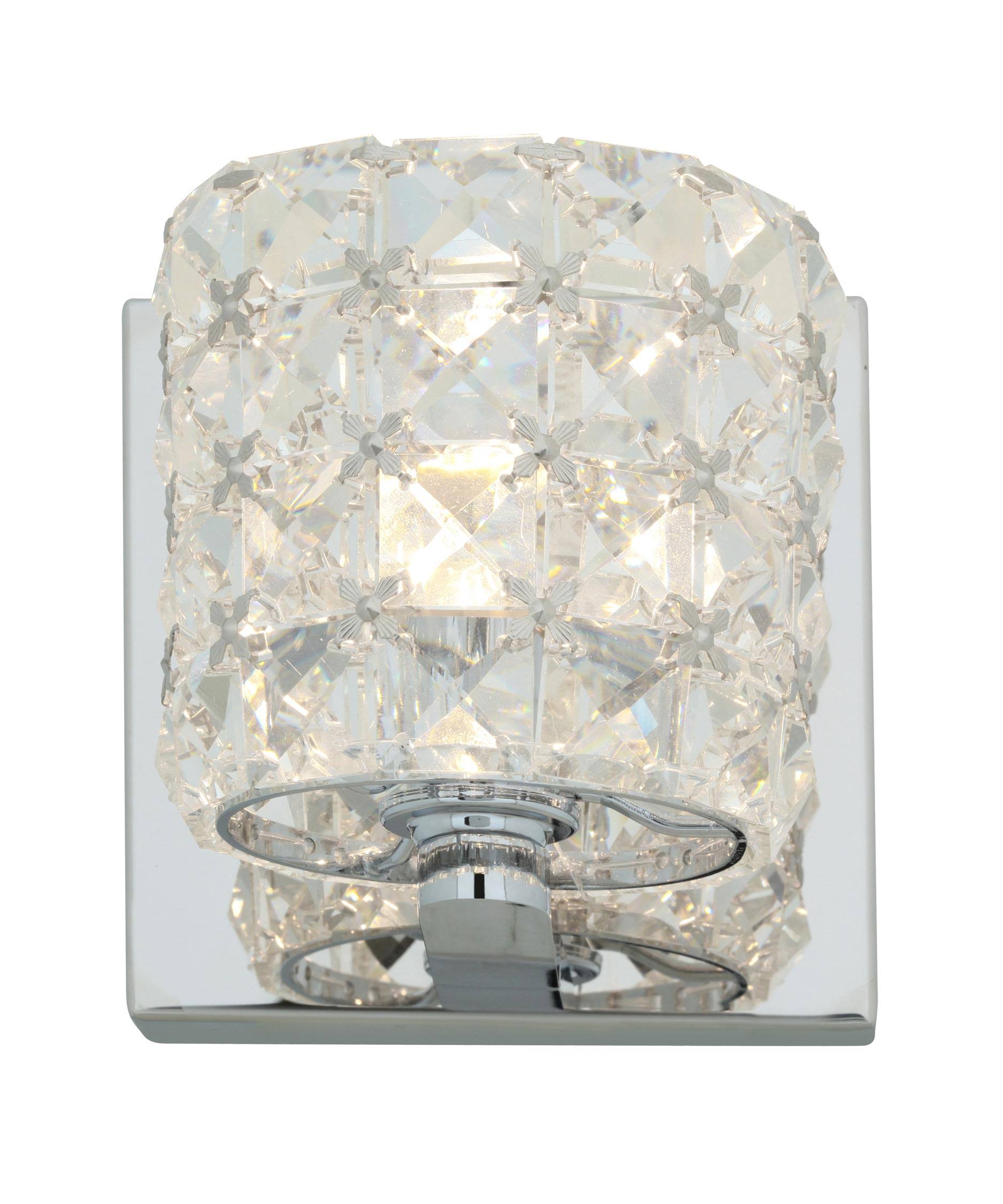 Access Lighting 23920LEDDLP-CH/CCL Prizm Bathroom Vanity Light Chrome