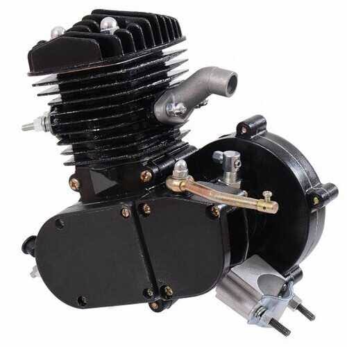 2-Stroke Upgraded 80 CC Bicycle Gasoline Engine Motor Kit-Black
