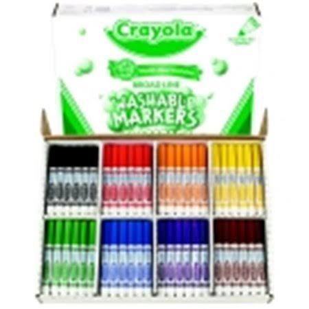 Crayola Non-Toxic Washable Marker, Pack of 200, Assorted