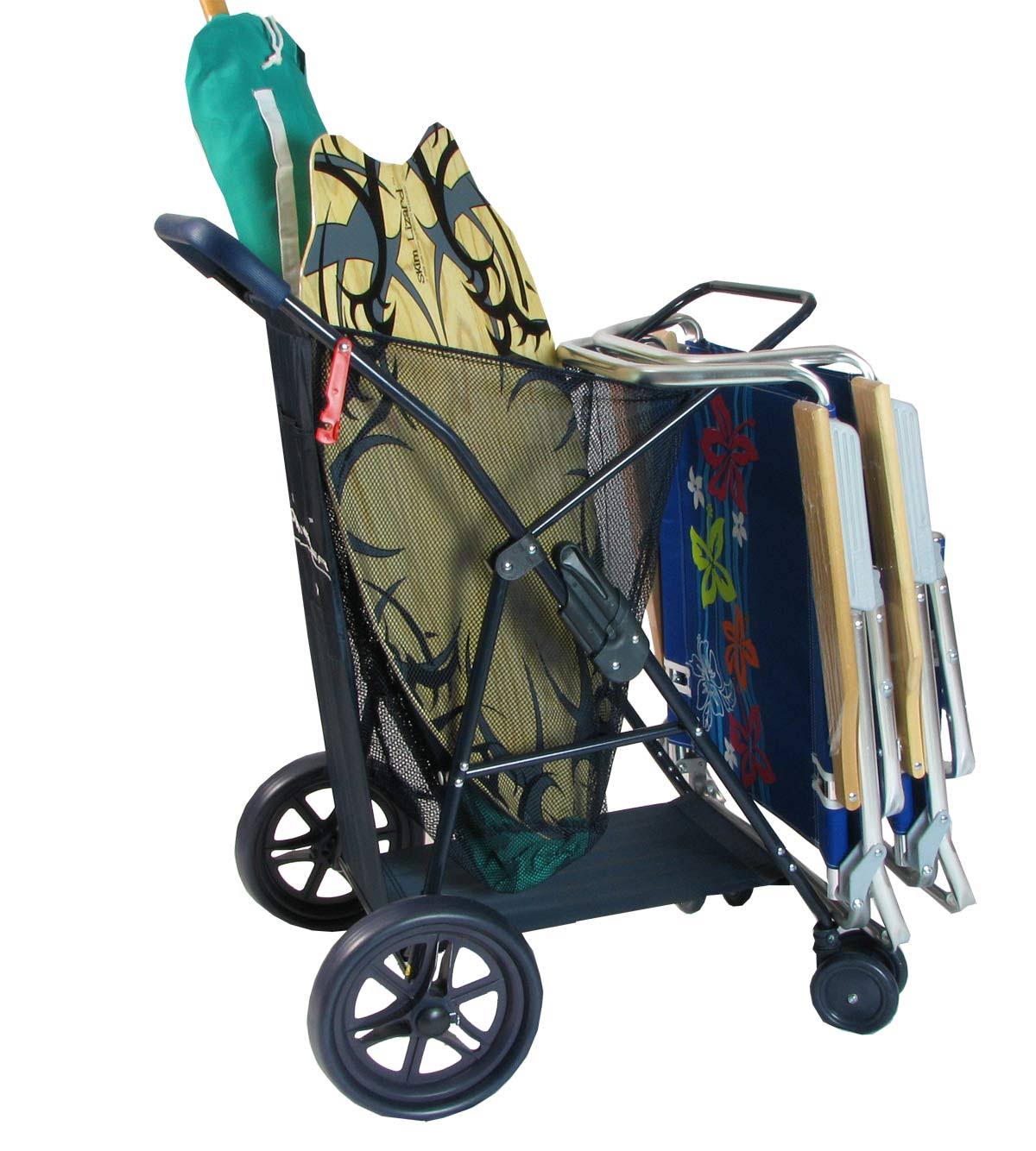 Wonder Wheeler Plus Folding Beach Cart WRBC52