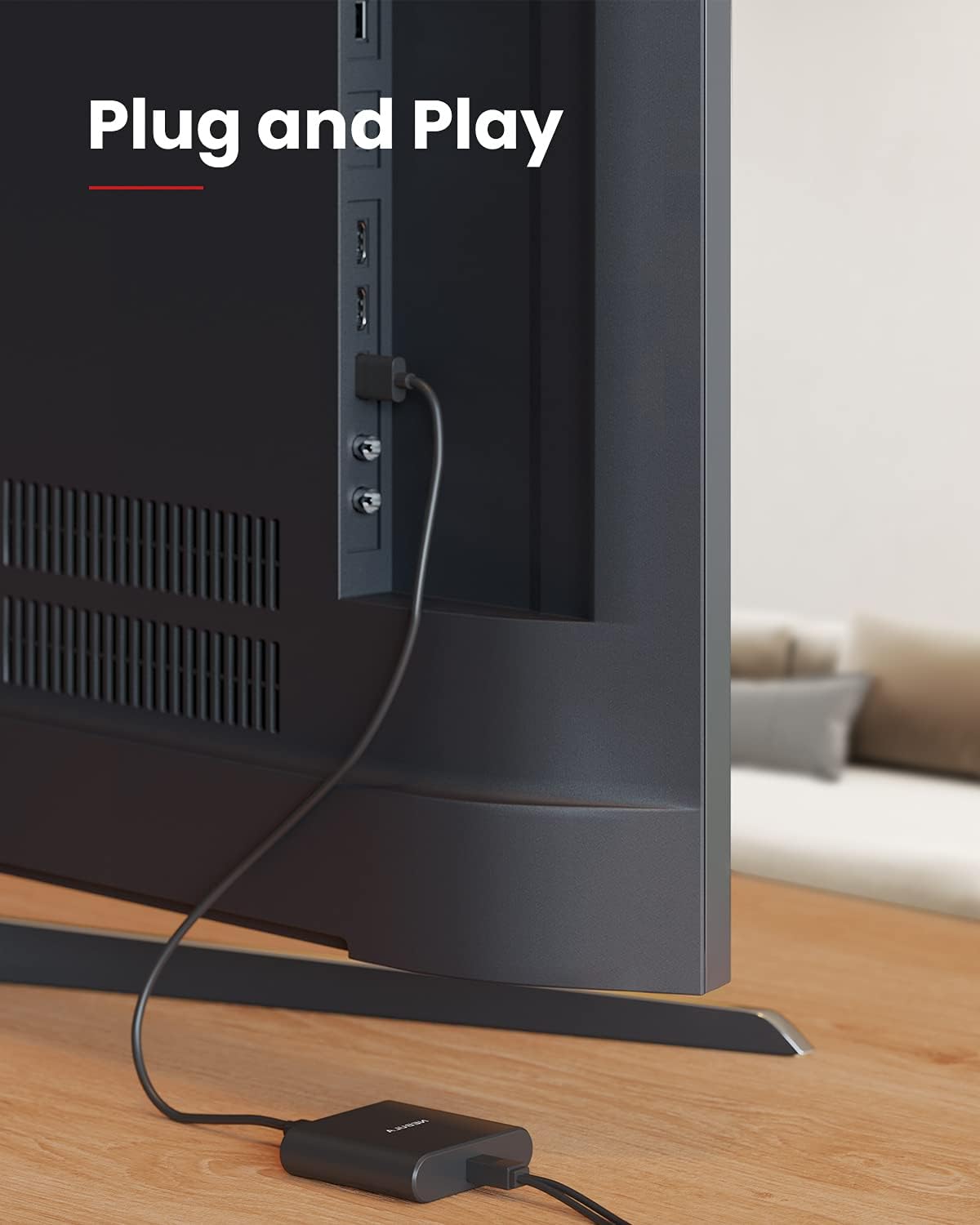 NEBULA 4K Streaming Dongle with HDR, Powered by Android TV, 7000+ Apps, Compatible with Google Assistant and Chromecast, Supports Dolby Digital Plus, Plug-in Smart TV with 2GB RAM and 8GB ROM Storage Pack of 2