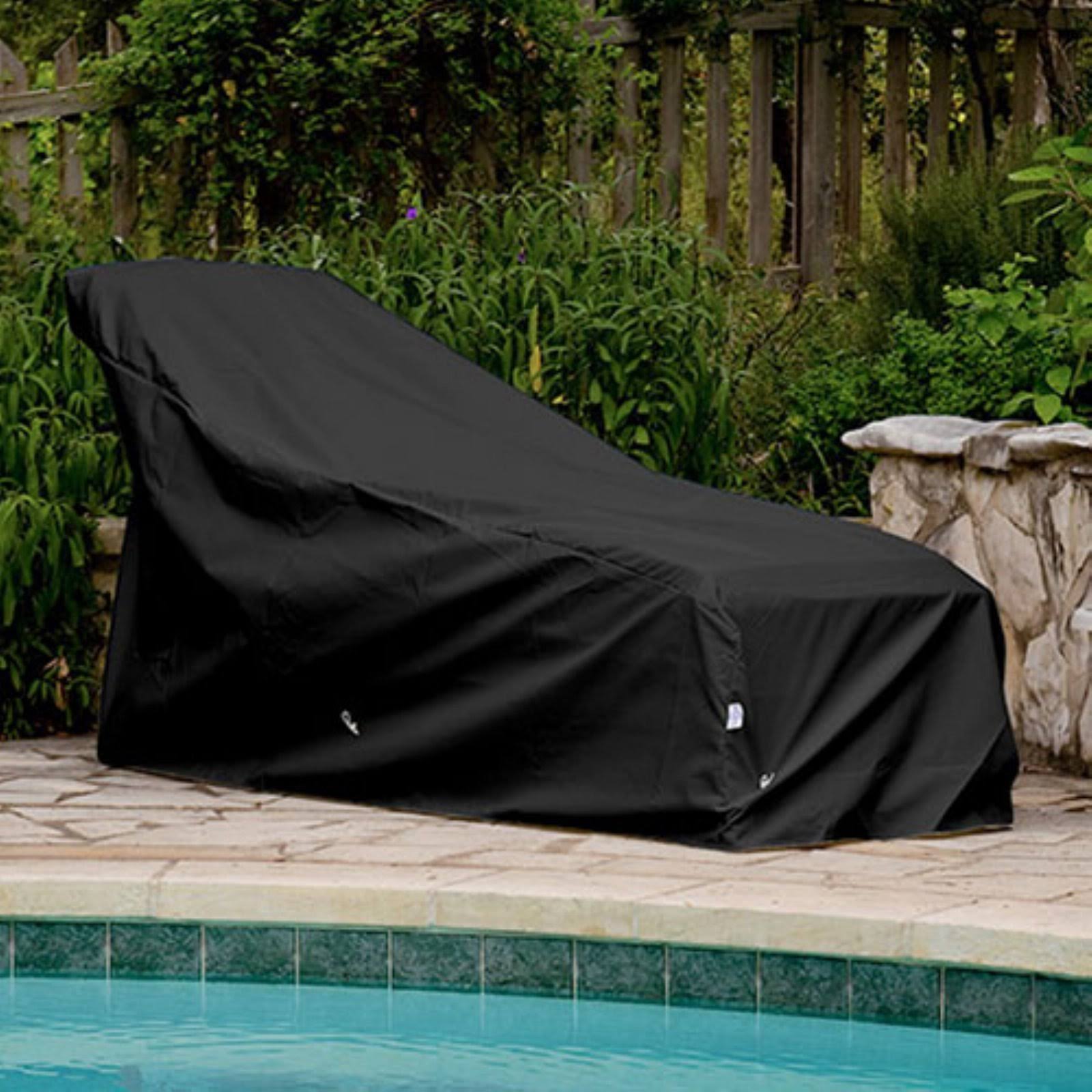 KoverRoos Weathermax Chaise Cover - Black 73250