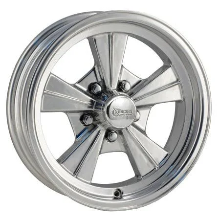 Rocket Racing R70-548517 Strike Series Wheel, 5x5.5 BP, Silver