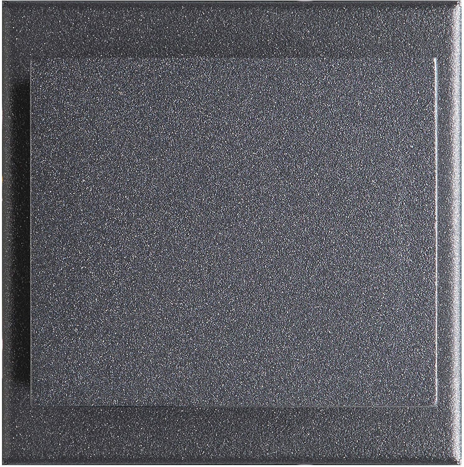 Nuvo 62/1235R1 Verona LED Small Square Up/Down Fixture Anthracite Finish, Gray