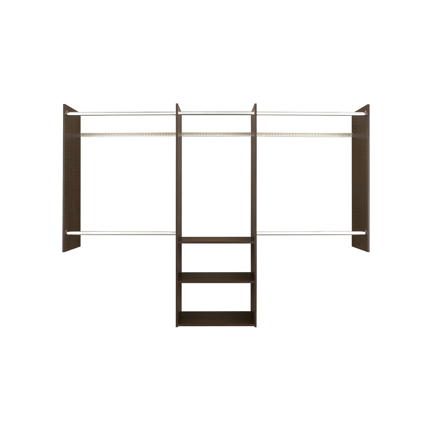 Easy Track RB1460-T.PK 4 x 8 ft. Closet Deluxe Starter Kit