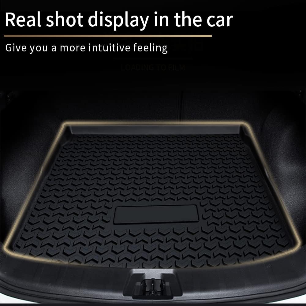 AOMSAZTO Rear Cargo Liners Compatible for 2015-2022 Jeep Renegade Slush Cargo Mat Liners Trunk Black Tray Mat