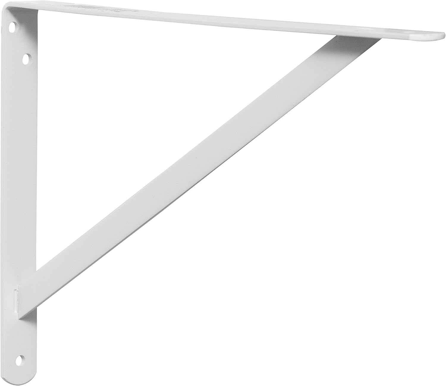 Decko Products 49149-10 Heavy-Duty Shelf Bracket, 19.25-Inch X 12.50-Inch, White, 10-Pack