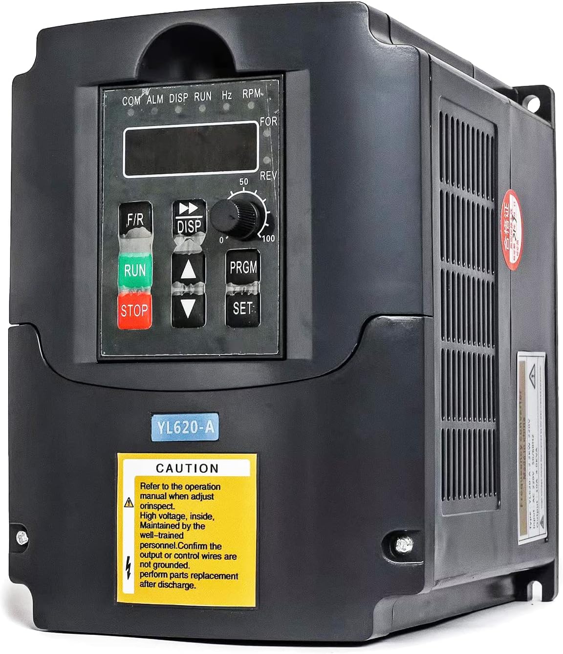 aeliussine 3HP VFD AC 220V/2.2KW Variable Frequency Drive 4KVA, 10A VFD Inverter Frequency Converter for Spindle Motor Speed Control (Singe-Phase Input, 3 Phase Output)