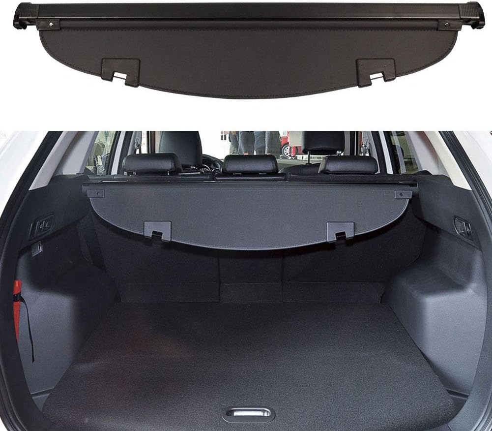 BOPARAUTO Cargo Cover for Mazda CX-5 CX5 Accessories 2017 2018 2019 2020 2021 2022 Rear Trunk Shade Cover