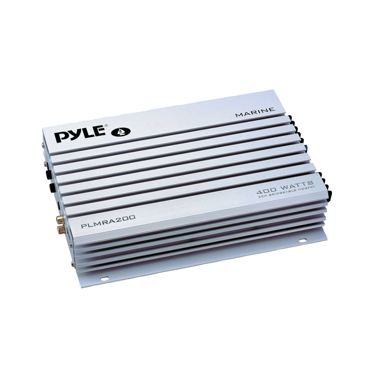 Pyle Elite Series 2 Channel 400 Watt Amp Waterproof Marine Amplifier (2 Pack) 82032468