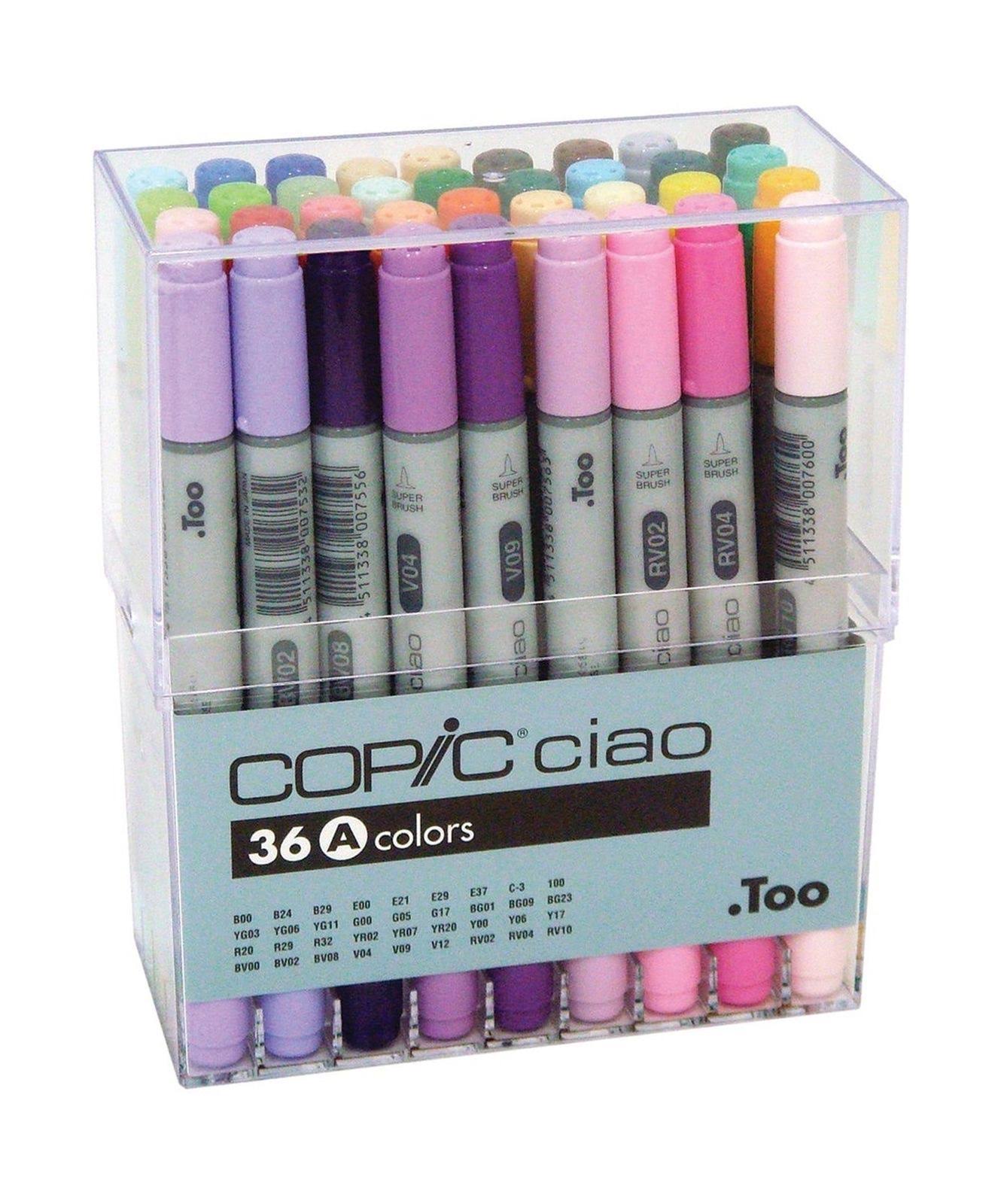 Copic Ciao Markers Set - 36 pack