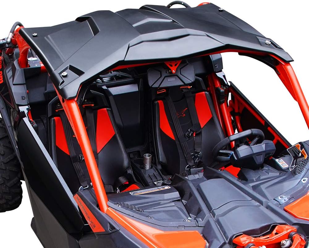 Kemimoto X3 Roof Hard Top compatible with Can Am Maverick X3 2-seater model 2017 2018 2019 2020 2021 2022 Replace OEM 715002902 (2 Doors)