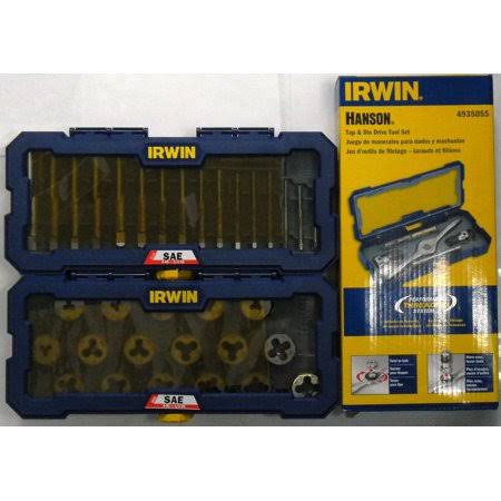 Irwin 4935062 41 Piece PTS Fractional Plug Tap and Die Set USA u0026 China