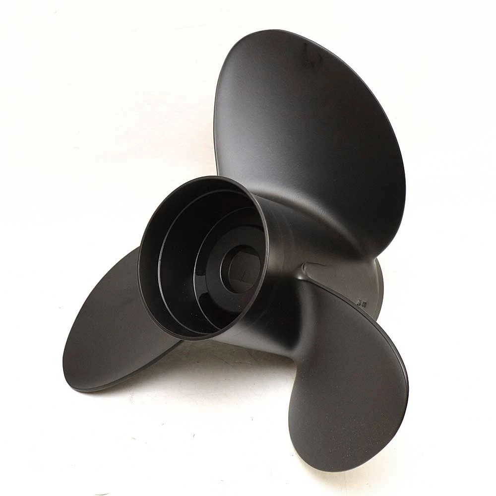 Evinrude Johnson Boat PROPELLER 765186 | RH 15 x 15 P Aluminum Black