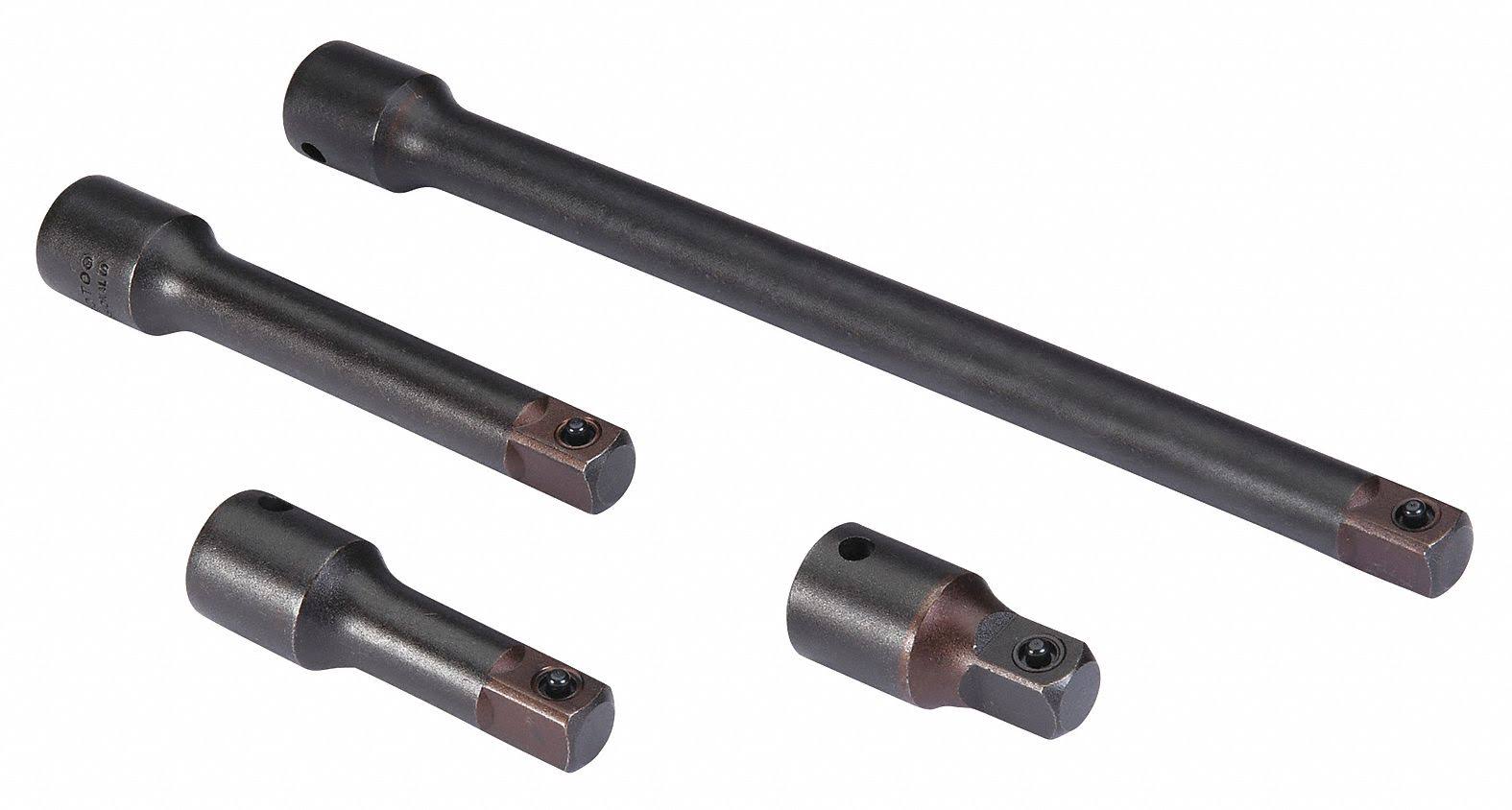 Proto J7515A 1/2x22 Drive 4 Piece Impact Extension Set